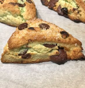 Pistachio Pudding Mix Scones