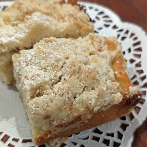 Lemon Crumb Cake - Cookie Madness