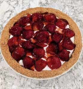 Strawberry Yogurt Pie