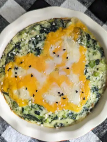 Cottage Cheese Spinach Bake