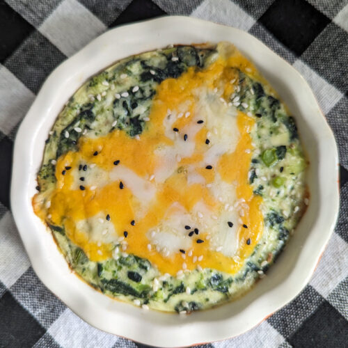 Cottage Cheese Spinach Bake