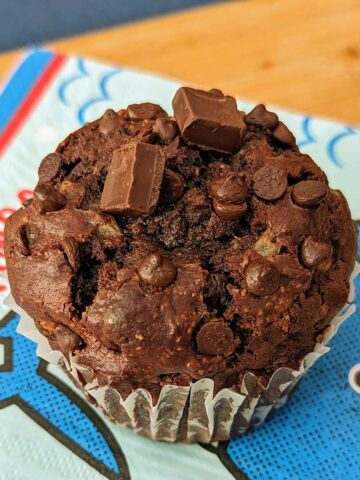 Cottage Cheese Chocolate Muffins