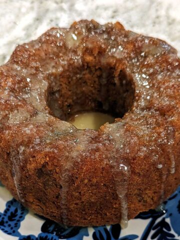 Fig Preserves Cake with Buttermilk Glaze