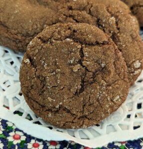 Blackstrap Molasses Cookies