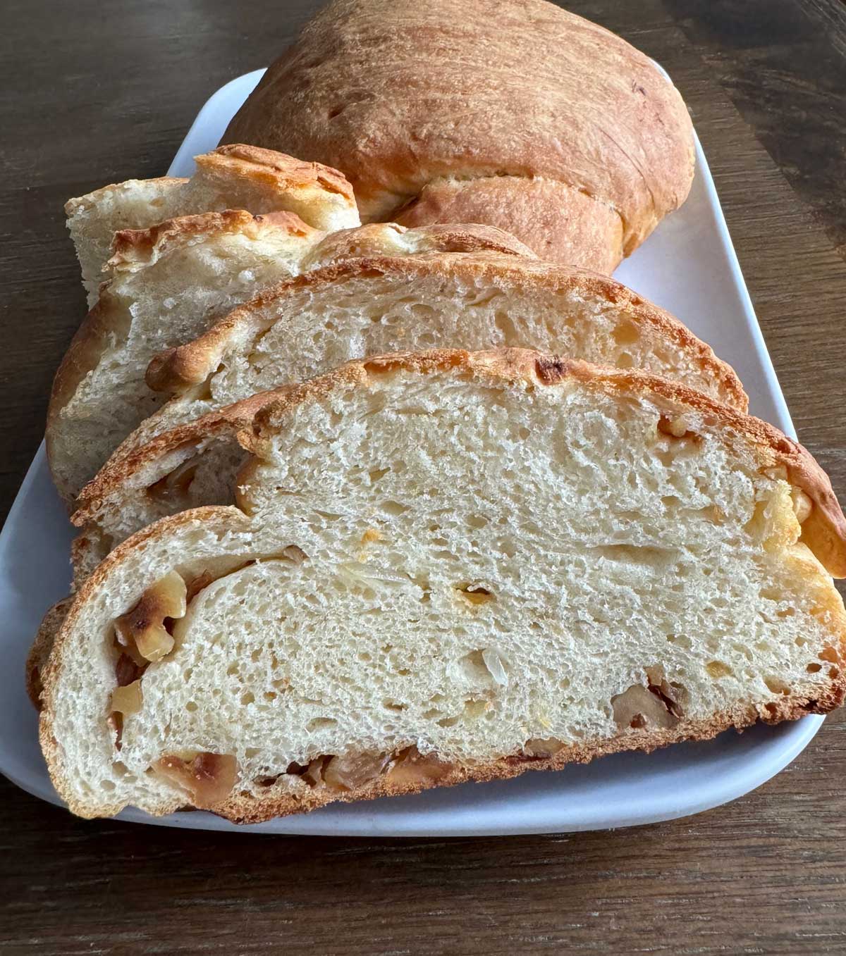 Jane Gregson's Walnut Bread from Southern Burgundy recipe via Beard on Bread