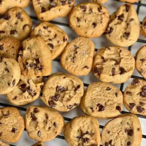 Condensed Milk Chocolate Chip Cookie Minis