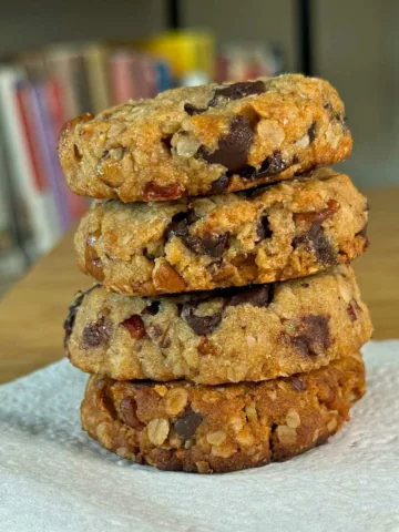 Gluten-Free Vegan Almond Flour Chocolate Chip Cookies