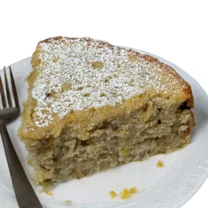 Buckwheat Apple Olive Oil Cake