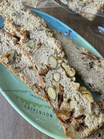 Apple Spice Buckwheat Biscotti