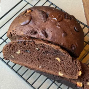 Cottage Cheese Chocolate Bread