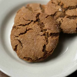 Ginger Crackle Cookies recipe from Disney Parks