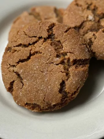 Ginger Crackle Cookies recipe from Disney Parks