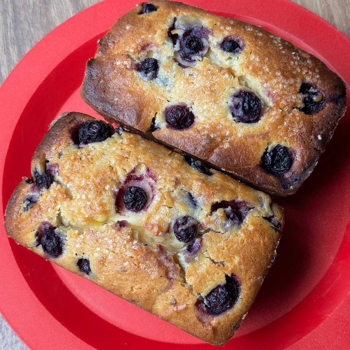 Honey Blueberry Cream Cheese Bread