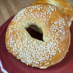 Malted Milk Powder Bagels