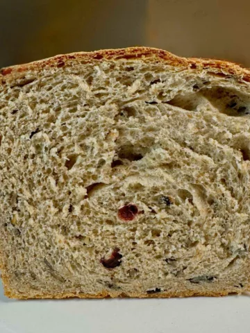 Wild Rice Cranberry Bread