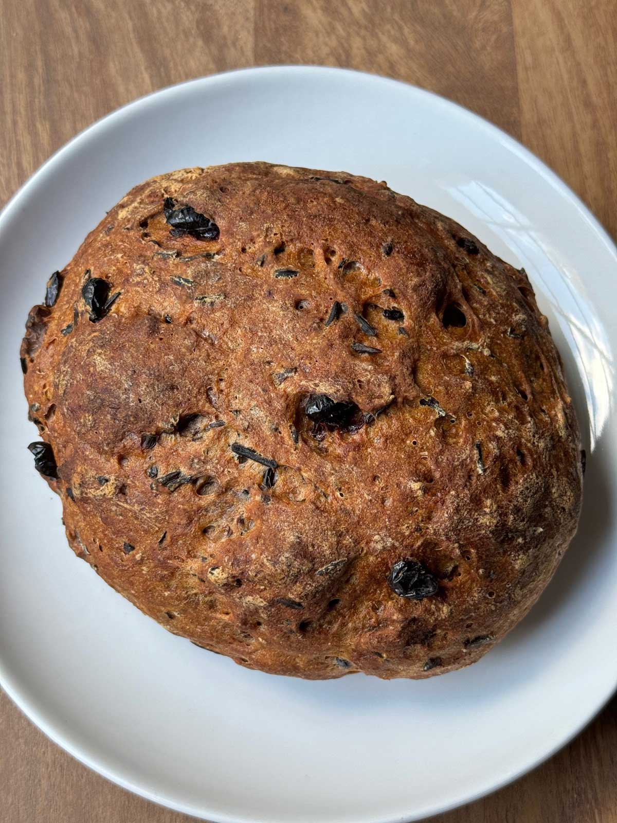 Gluten-Free Wild Rice Bread