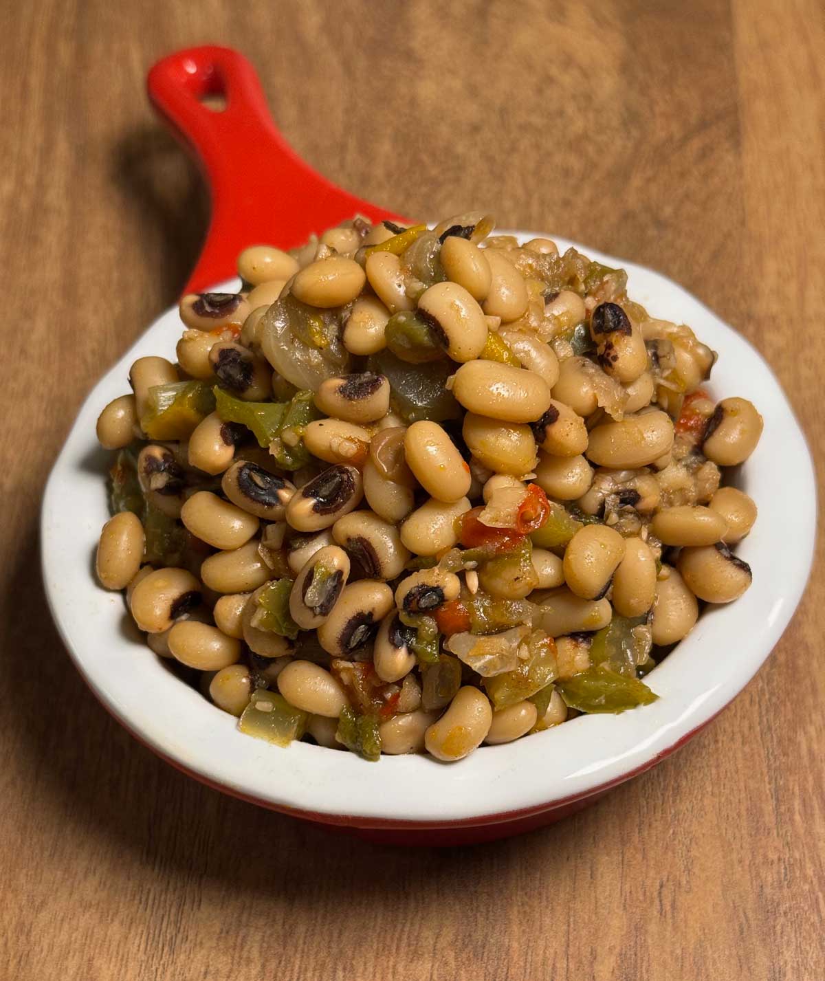 Black-Eyed Peas for good luck on New Year's Day