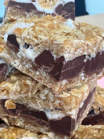 S'mores Granola Bars recipe