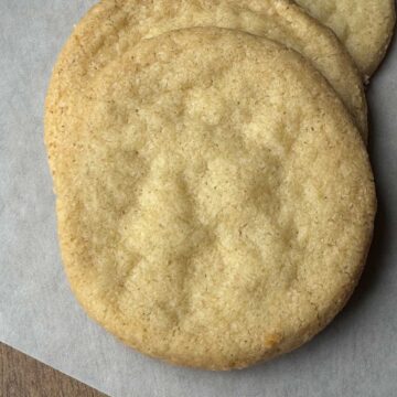 Brown Butter Shortbread